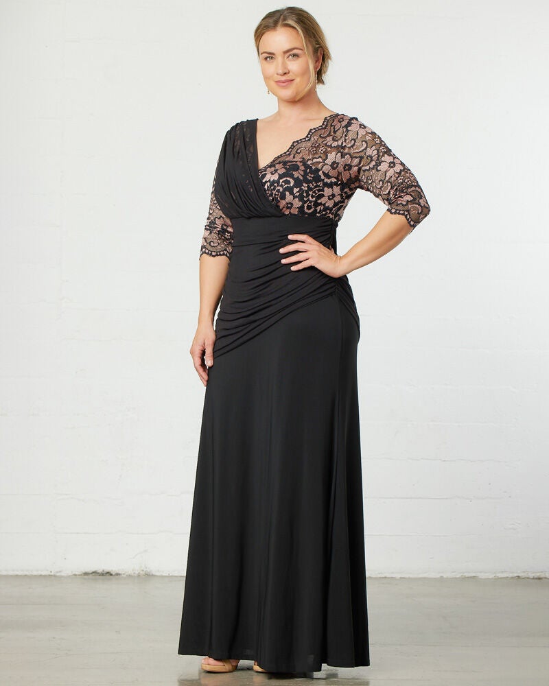 Woman within special hot sale occasion dresses
