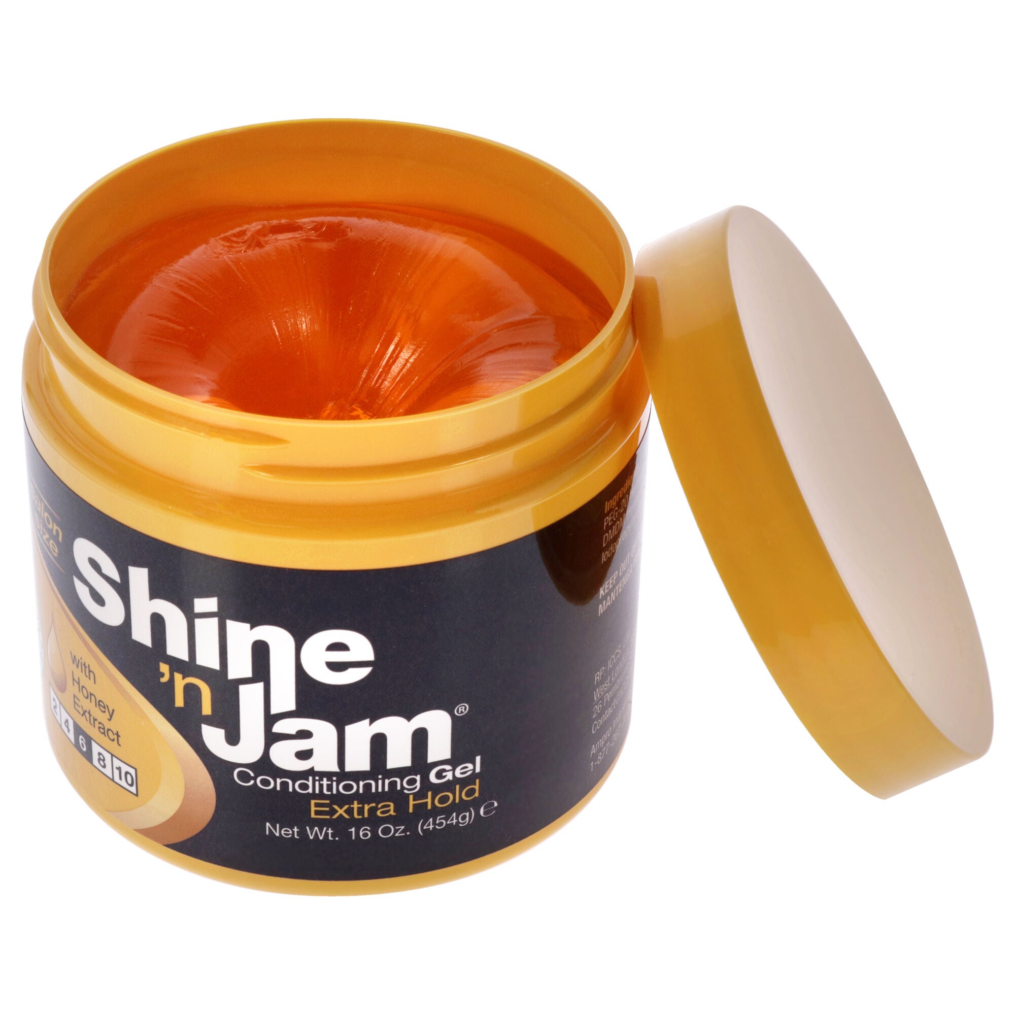 Shine-n-Jam Conditioning Gel Extra Hold by Ampro for Women - 16 oz Gel, See Description, alternate image number 2