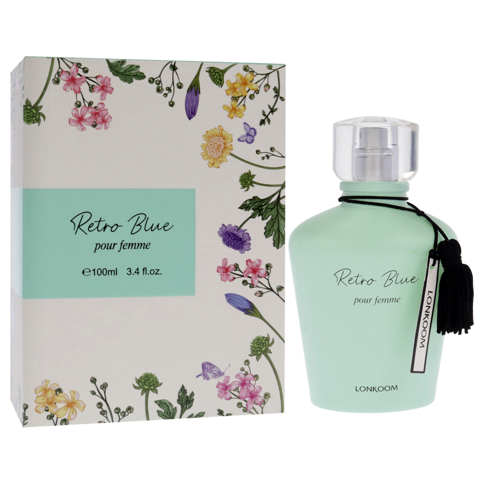 Retro Blue by Lonkoom for Women - 3.4 oz EDP Spray, See Description, alternate image number 2