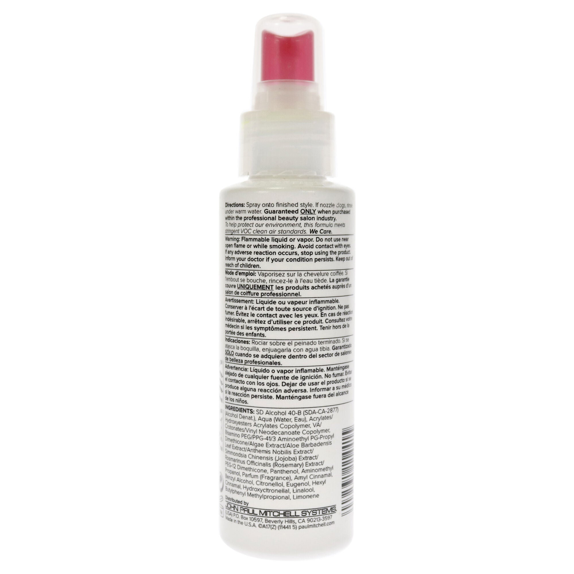 Fast Drying Sculpting Spray by Paul Mitchell for Unisex - 3.4 oz Hair Spray, See Description, alternate image number 1