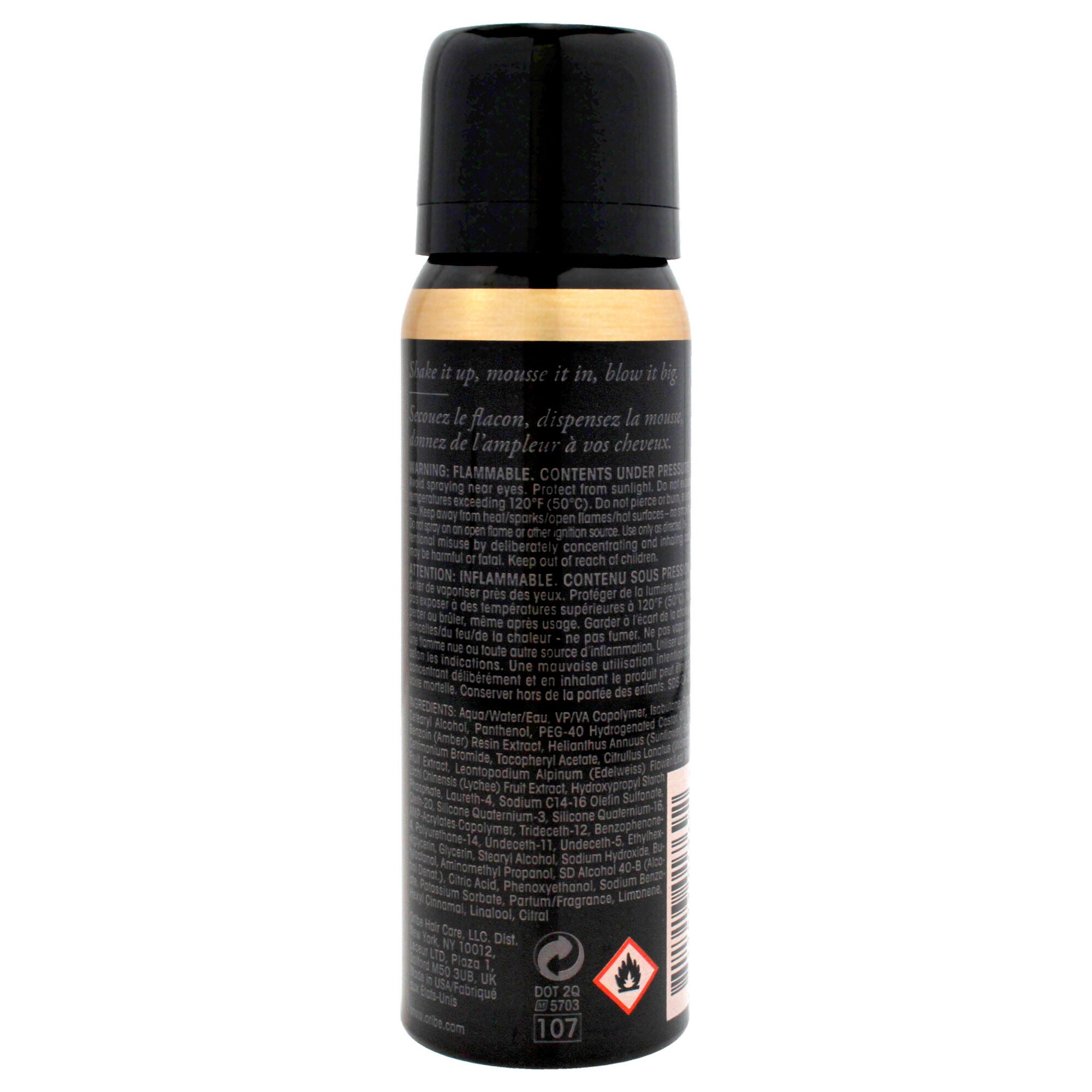 Grandiose Hair Plumping Mousse by Oribe for Unisex - 2.5 oz Mousse, See Description, alternate image number 2