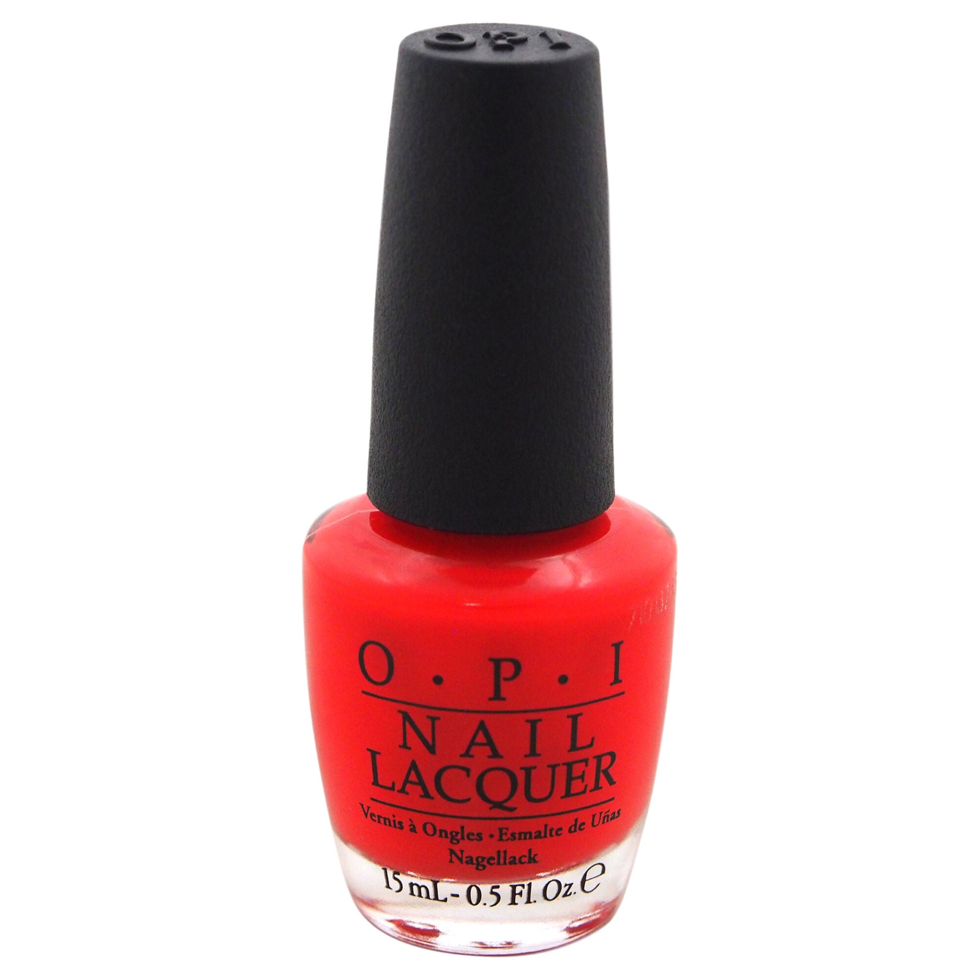Nail Lacquer - NL L64 Cajun Shrimp by OPI for Women - 0.5 oz Nail Polish, See Description, hi-res image number 0