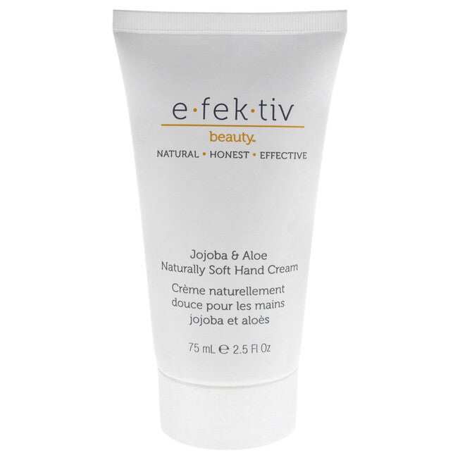 Jojoba and Aloe Naturally Soft Hand Cream by e.fek.tiv for Unisex - 2.5 oz Cream, NA, hi-res image number null
