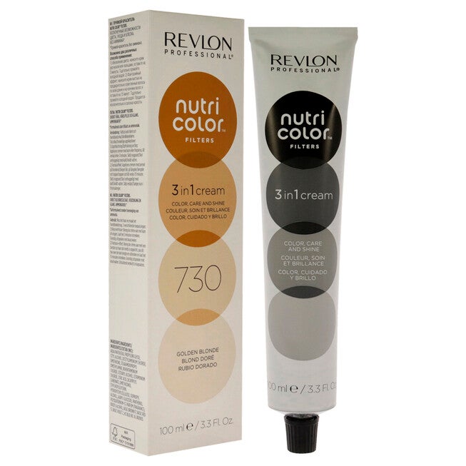 Nutri Color Cream - 730 Golden Blonde by Revlon for Unisex - 3.3 oz Hair Color, NA, alternate image number null