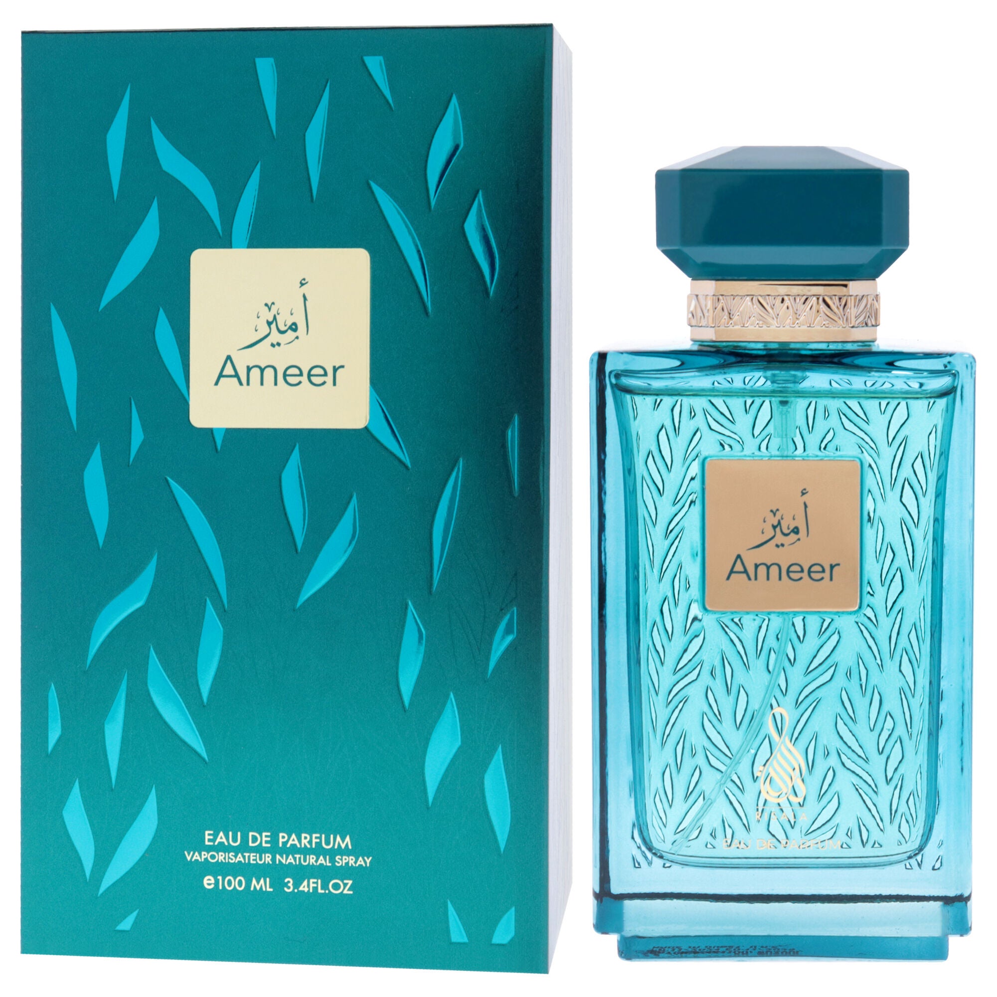 Ameer by Risala for Unisex - 3.4 oz EDP Spray, Clear, alternate image number 3