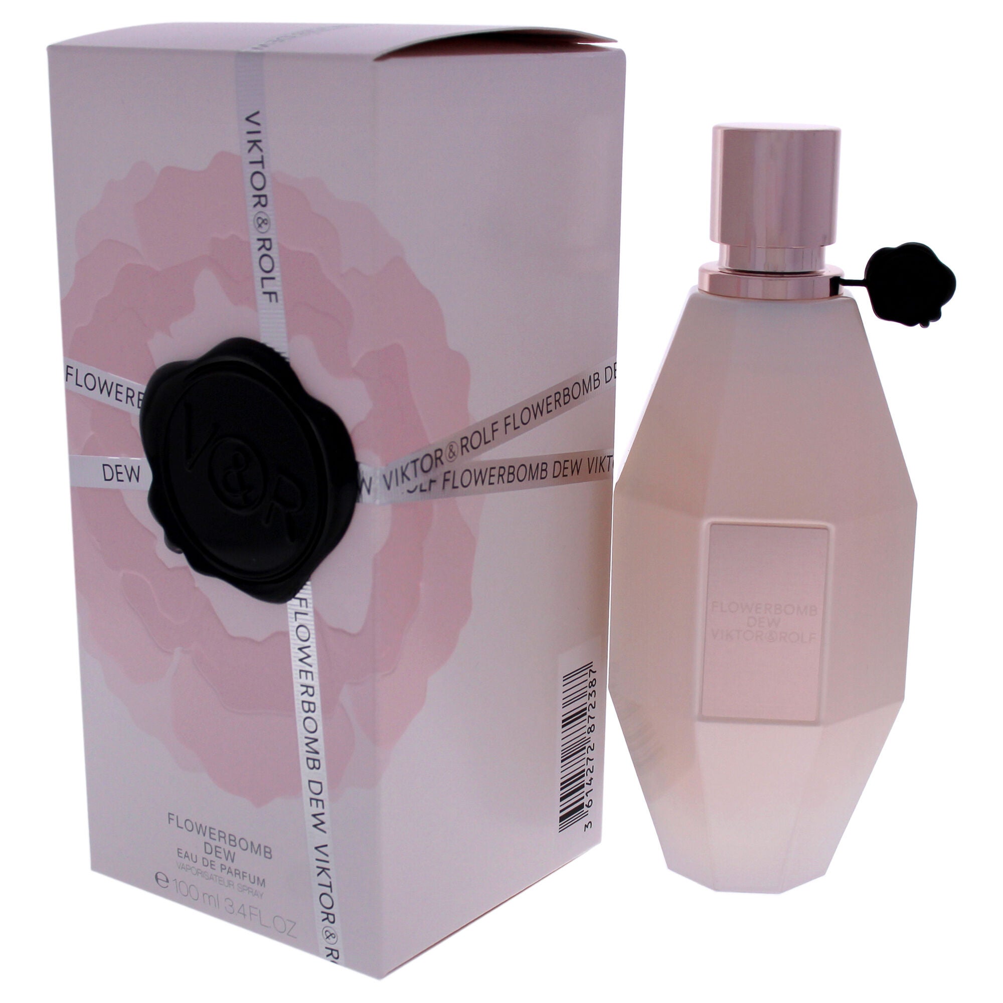 Flowerbomb Dew by Viktor and Rolf for Women - 3.4 oz EDP Spray, Clear, alternate image number 3