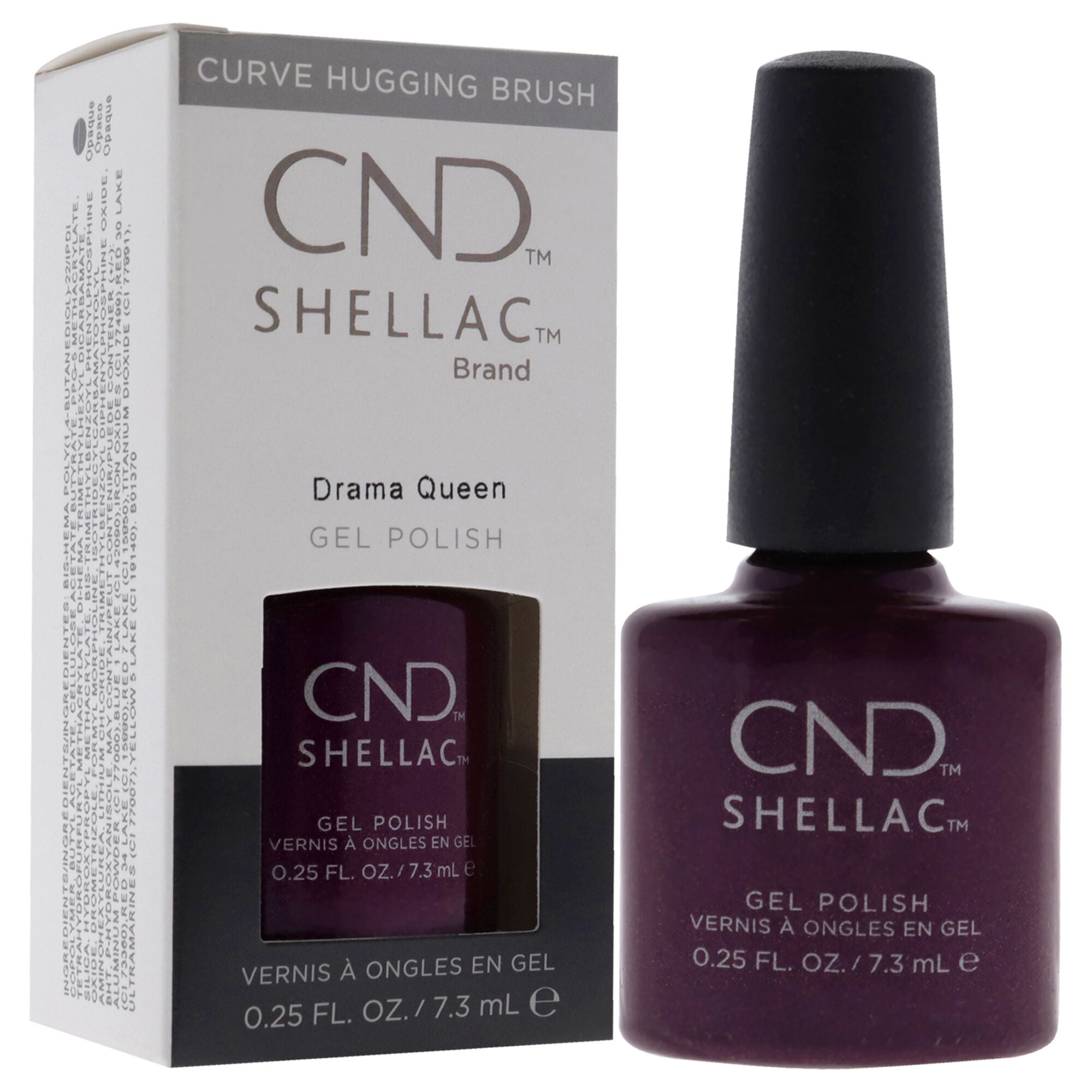 Shellac Nail Color - Drama Queen by CND for Women - 0.25 oz Nail Polish, See Description, alternate image number 1
