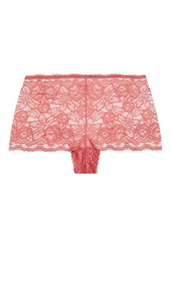 Lace Cheeky Brief - rose, , alternate image number null
