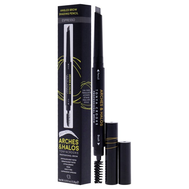 Angled Brow Shading Pencil - Espresso by Arches and Halos for Women - 0.012 oz Eyebrow Pencil, , alternate image number null