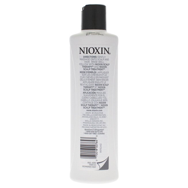 System 5 Cleanser Shampoo by Nioxin for Unisex - 10.1 oz Shampoo, See Description, alternate image number 2