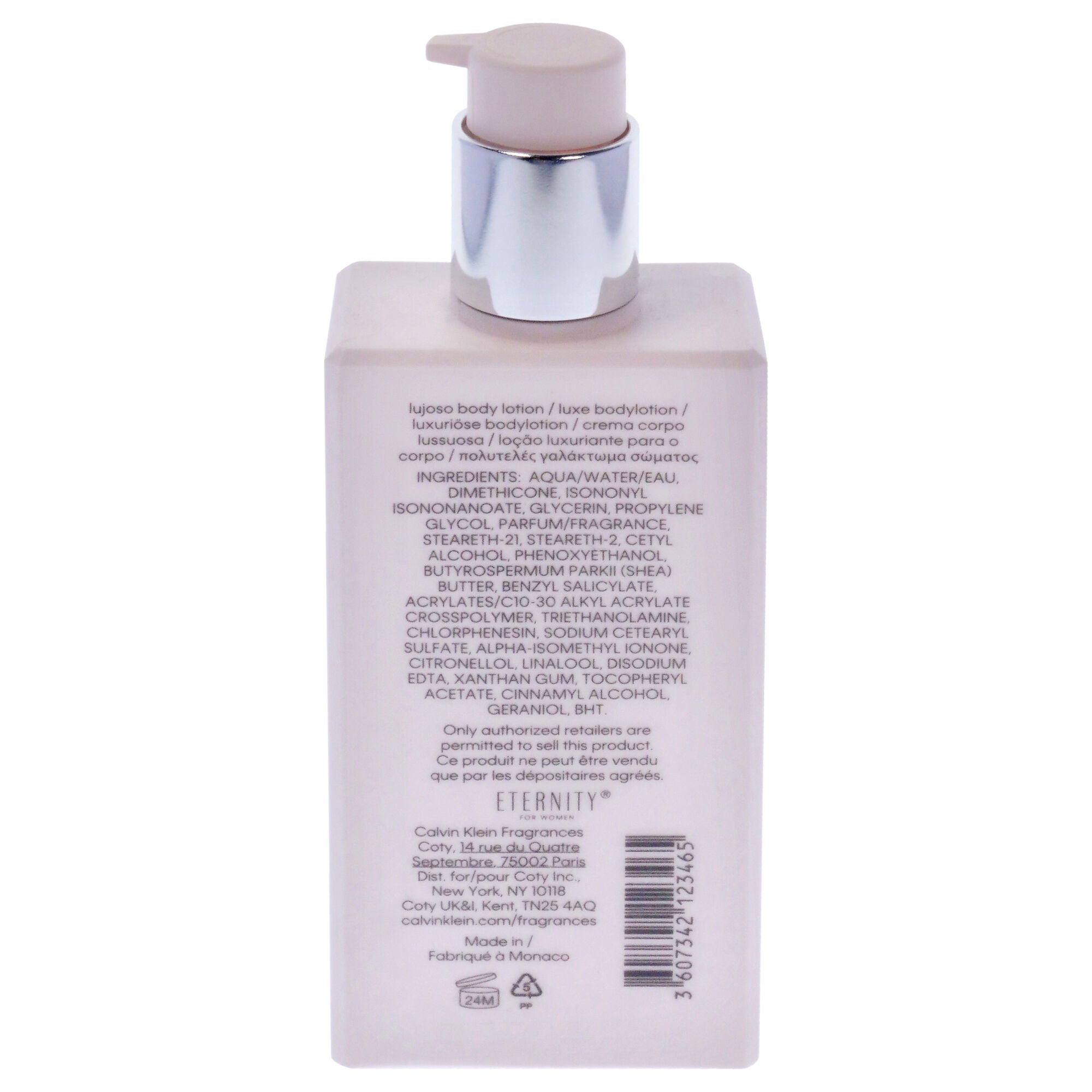 Eternity by Calvin Klein for Women - 6.7 oz Luxurious Body Lotion, See Description, alternate image number 2