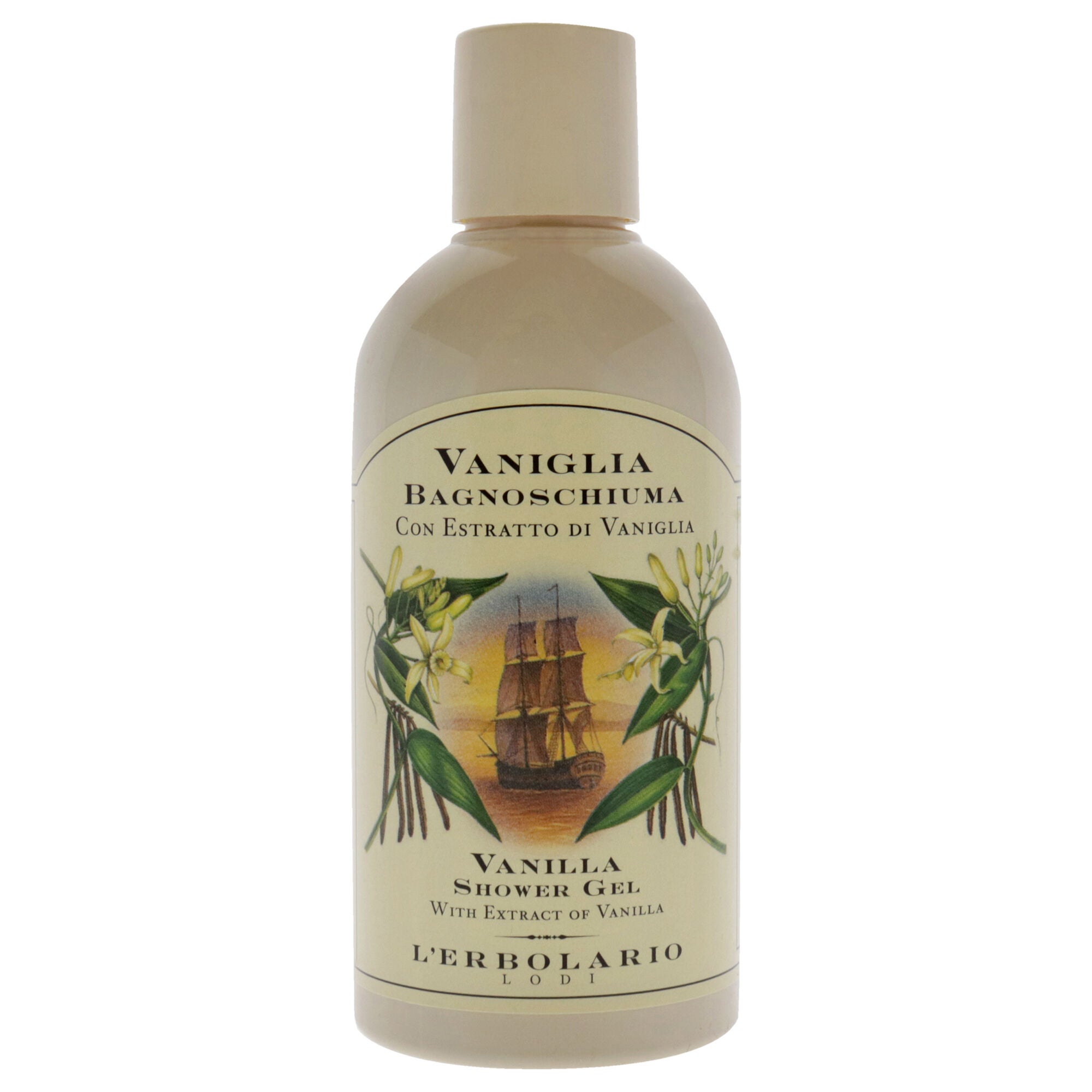 Shower Gel - Vanilla by LErbolario for Unisex - 8.4 oz Shower Gel, NA, alternate image number 1