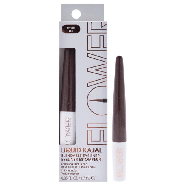 Liquid Kajal Blendable Eyeliner - LK5 Rust by Flower Beauty for Women - 0.05 oz Eyeliner, NA, hi-res image number null