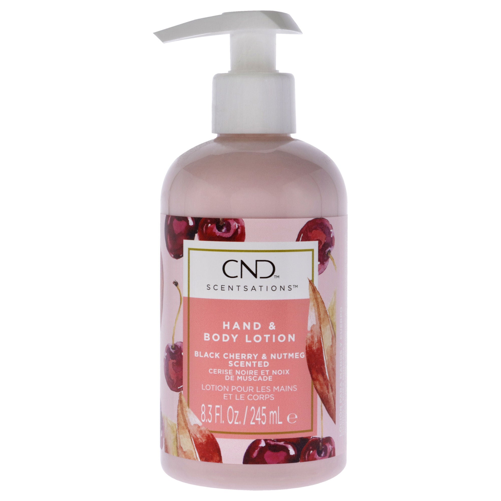 Scentsations - Black Cherry and Nutmeg by CND for Unisex - 8.3 oz Body Lotion, See Description, hi-res image number 0