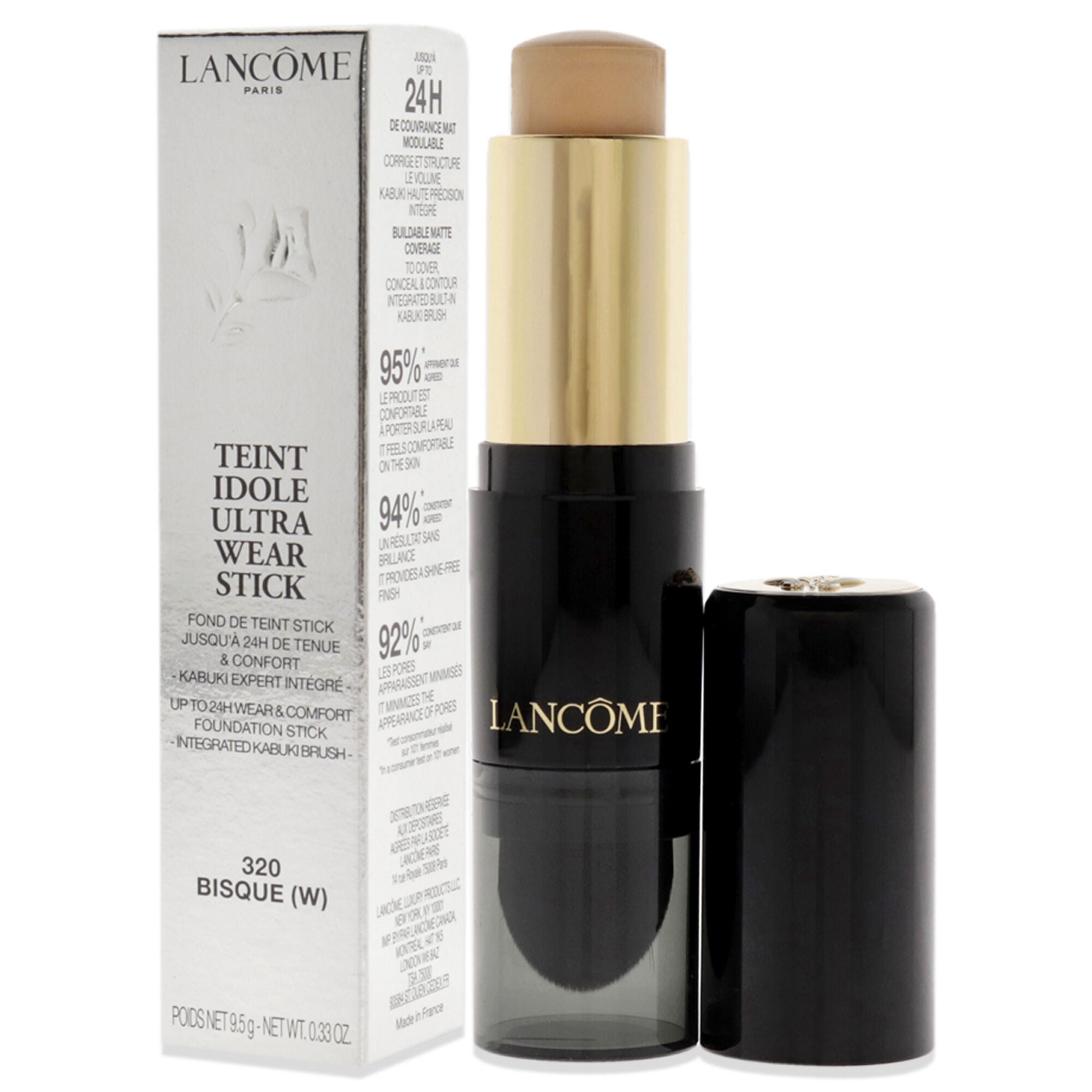 Teint Idole Ultra Wear Stick Foundation - 320 Bisque Warm by Lancome for Women - 0.33 oz Foundation, See Description, alternate image number 2