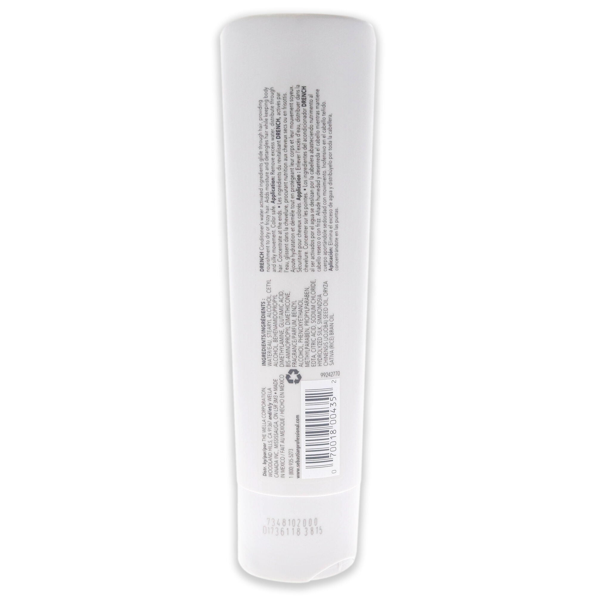 Drench Moisturizing Conditioner by Sebastian for Unisex - 8.4 oz Conditioner, , alternate image number 3