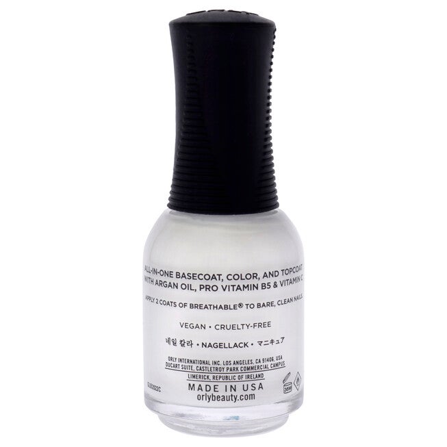 Breathable 1 Step Manicure - 20956 White Tips by Orly for Women - 0.6 oz Nail Polish, NA, alternate image number null