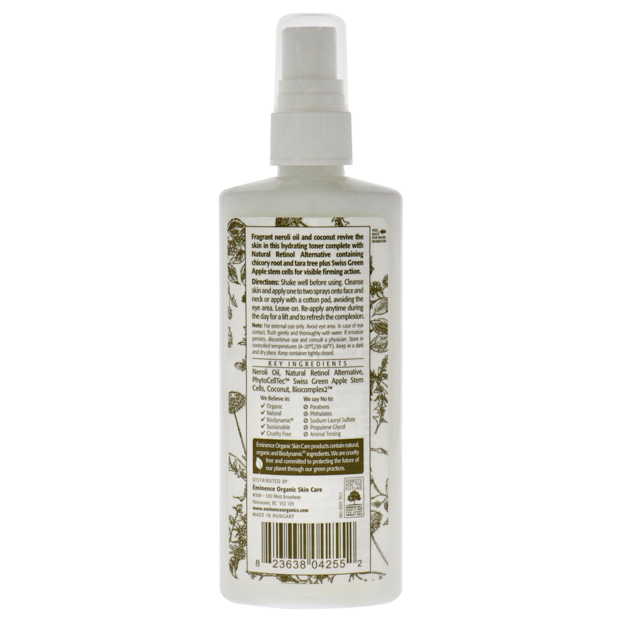 Neroli Age Corrective Hydrating Mist by Eminence for Unisex - 4.2 oz Mist, See Description, alternate image number 1