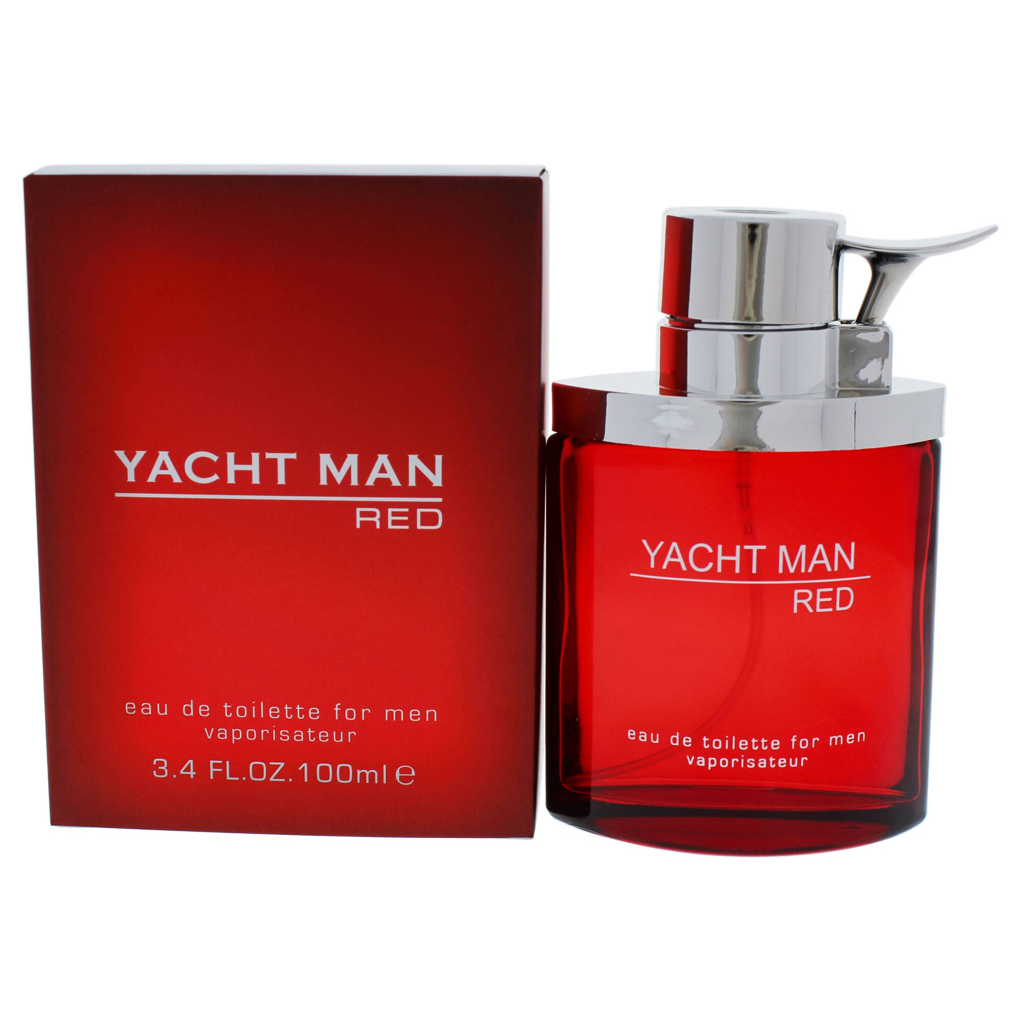 Yacht Man Red by Myrurgia for Men - 3.4 oz EDT Spray, See Description, hi-res image number 0