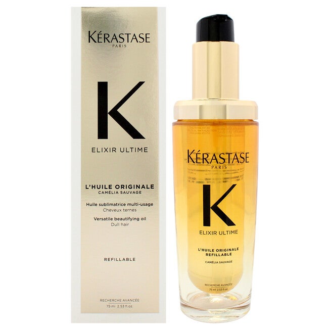 Elixir K Ultime Versatile Beautifying Oil by Kerastase for Women - 2.53 oz Oil (Refillable), NA, hi-res image number null