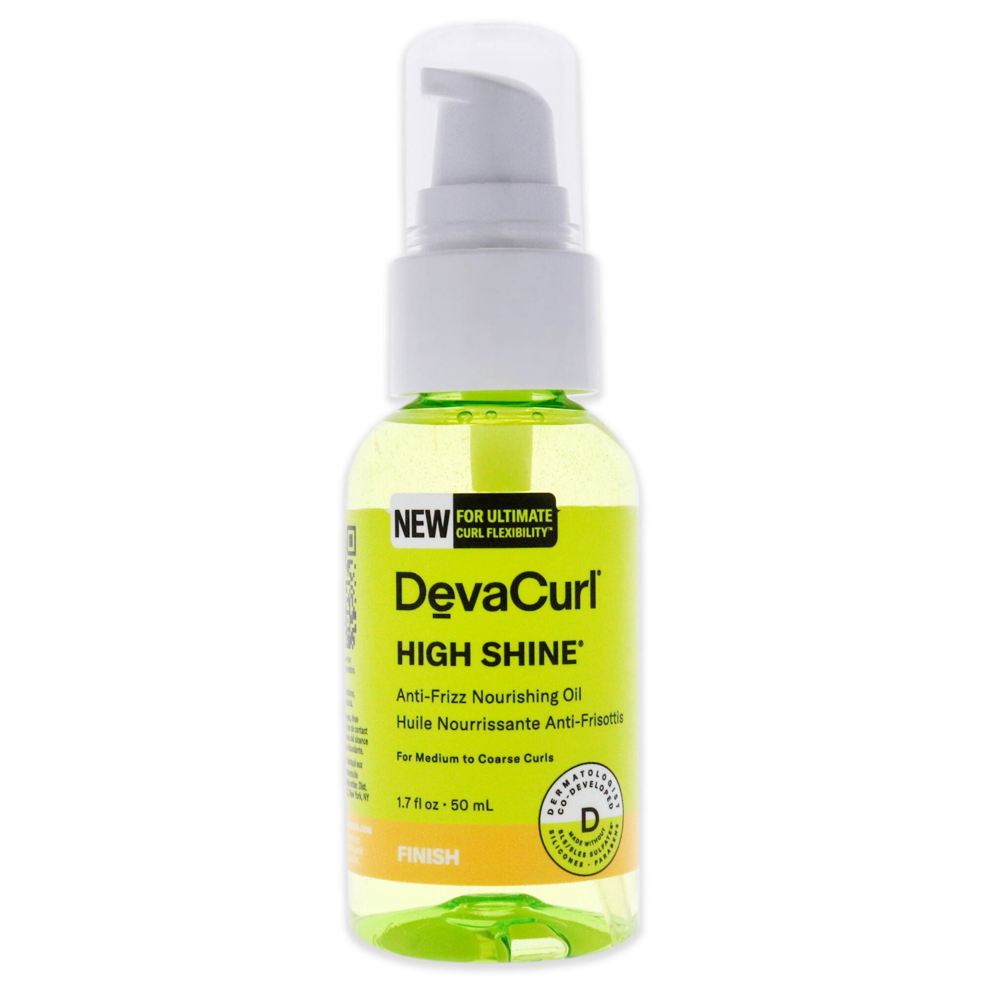 High Shine Nourishing Oil-NP by DevaCurl for Unisex - 1.7 oz Oil, , alternate image number 4