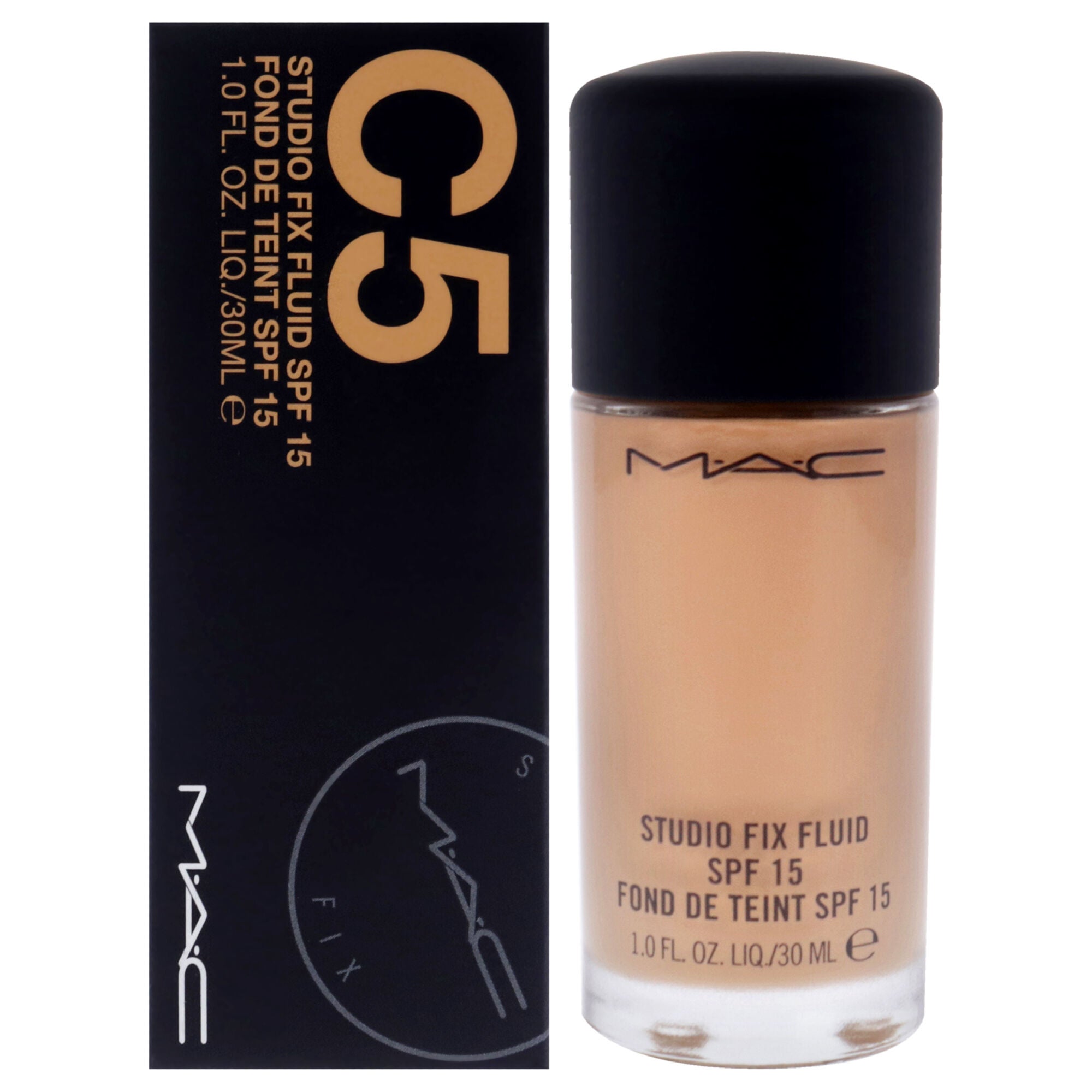 Studio Fix Fluid SPF 15 - C5 by MAC for Women - 1 oz Foundation, , alternate image number 5