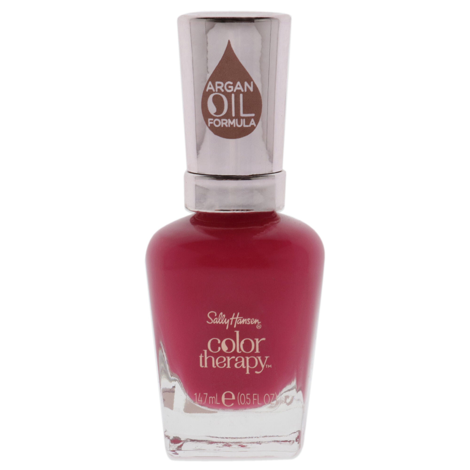 Color Therapy Nail Polish - 290 Pampered In Pink by Sally Hansen for Women - 0.5 oz Nail Polish, See Description, hi-res image number 0