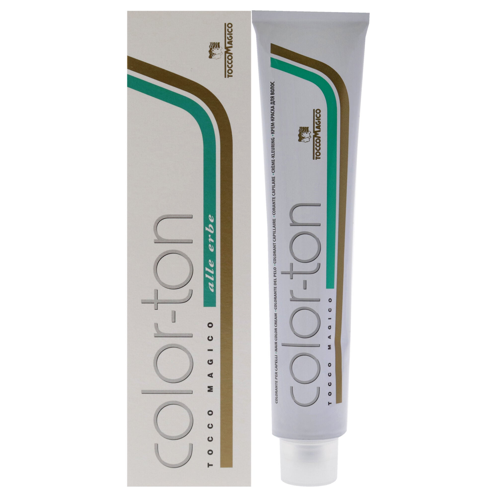 Color-Ton Permanent Hair Color - 1B-1.1 Blue Black by Tocco Magico for Unisex - 3.38 oz Hair Color, See Description, hi-res image number 0