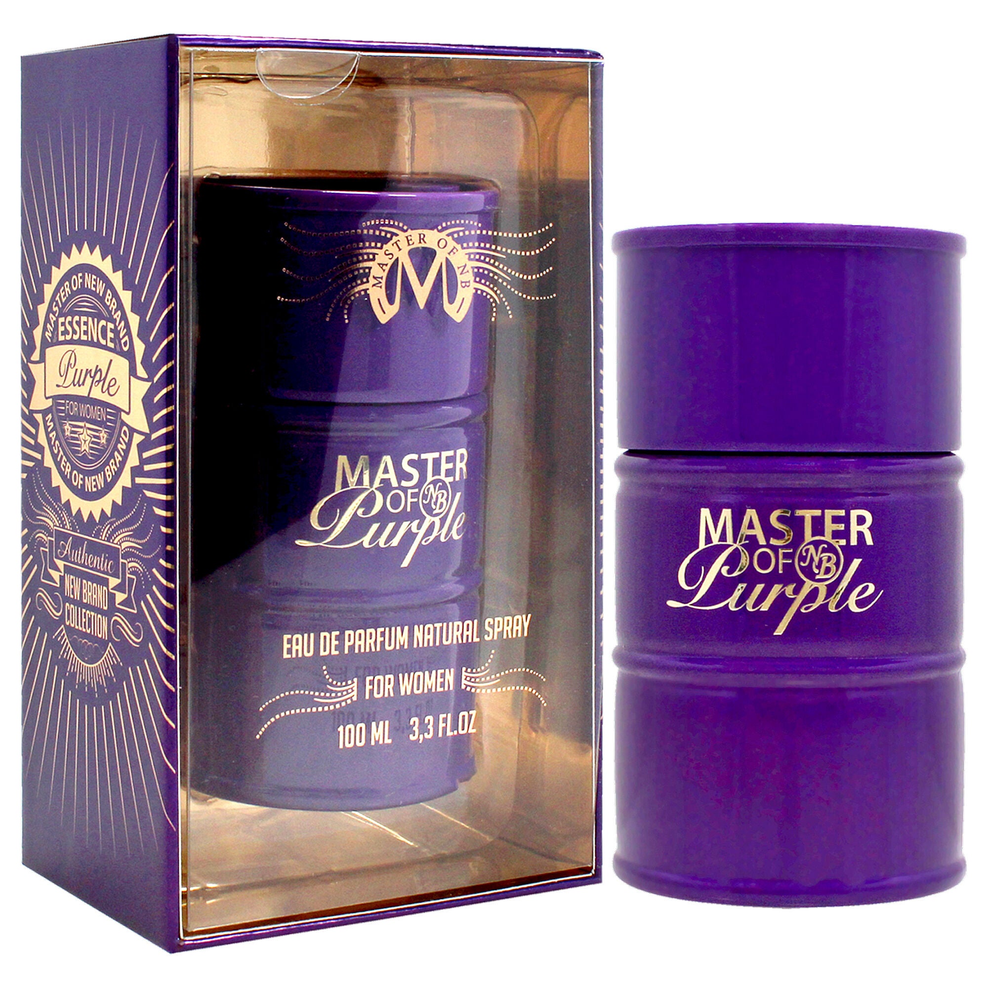 Master of Purple by New Brand for Women - 3.3 oz EDP Spray, See Description, alternate image number 1