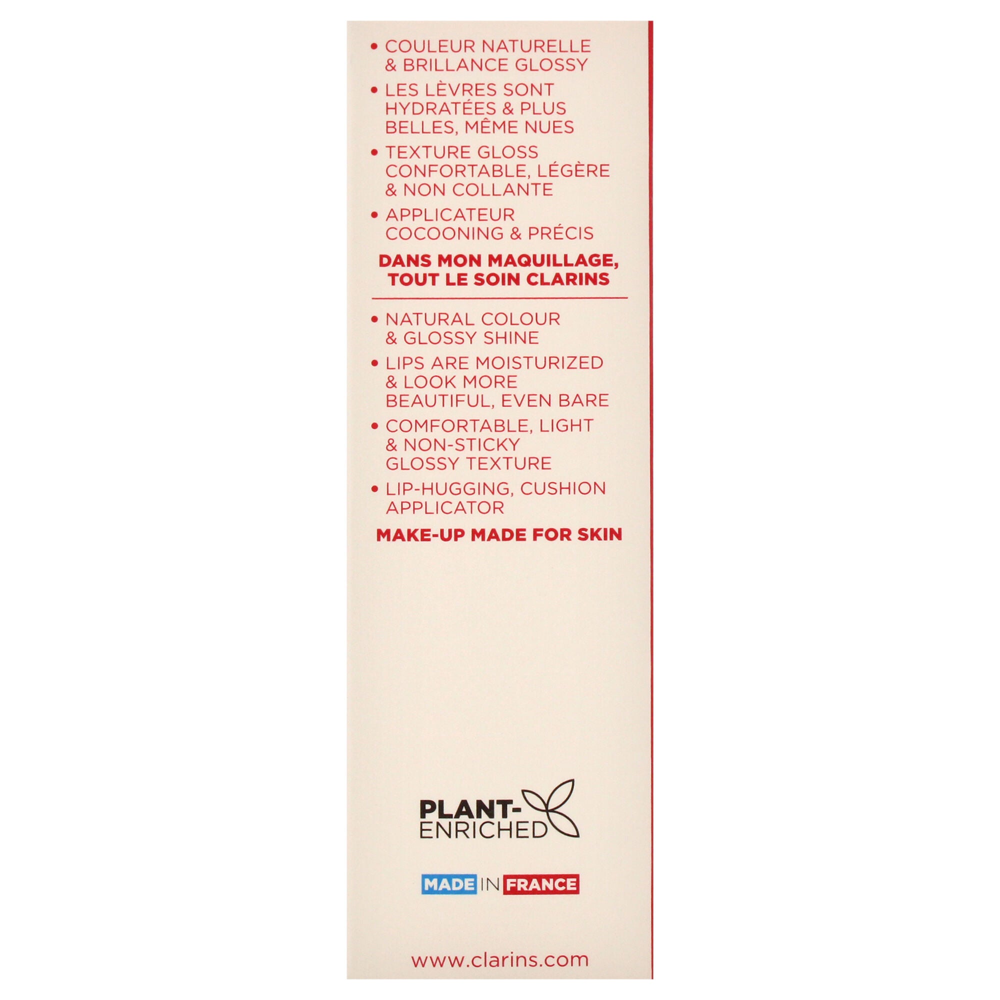 Lip Comfort Oil - 01 Honey by Clarins for Women - 0.2 oz Lip Oil, Yellow, alternate image number 5