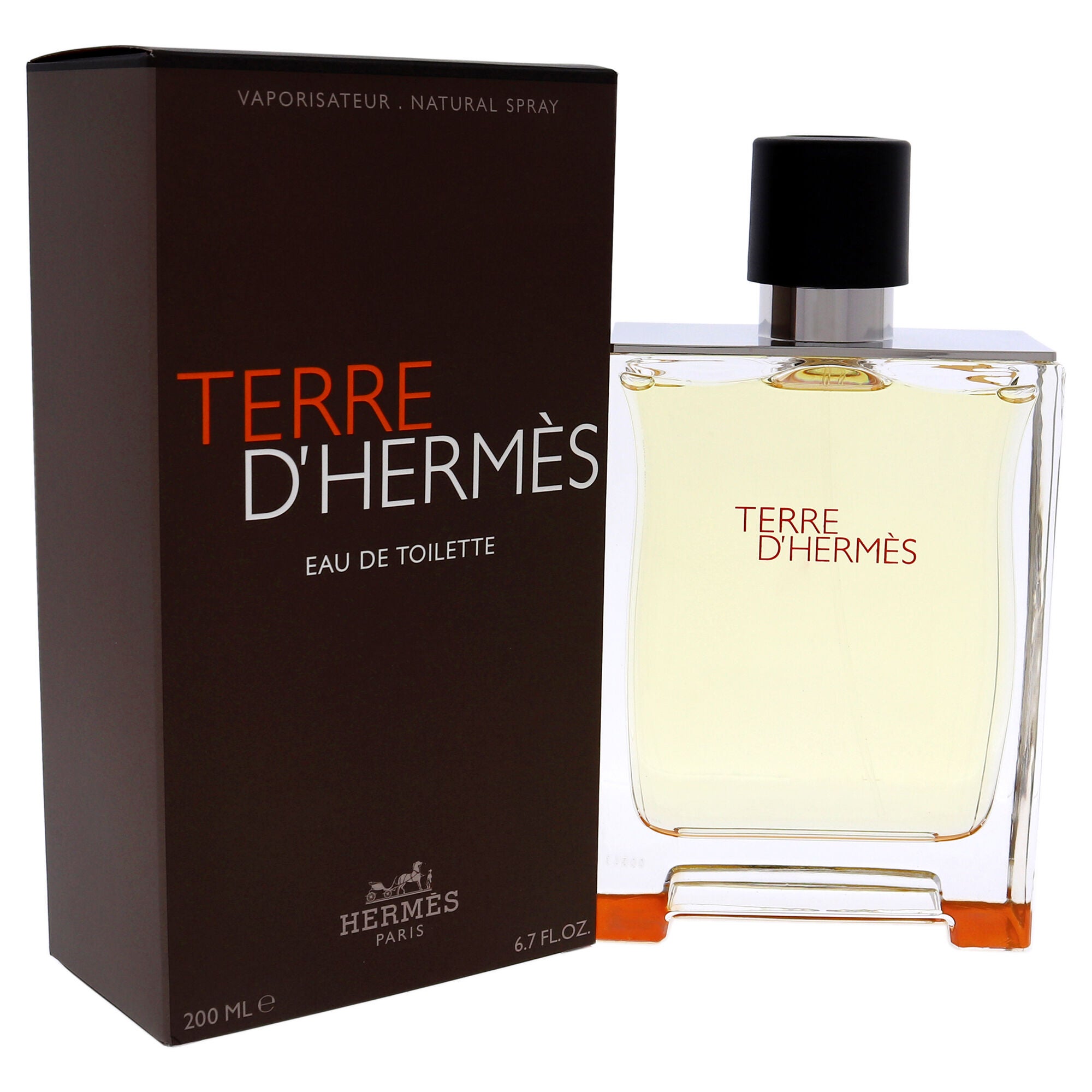 Terre DHermes by Hermes for Men - 6.7 oz EDT Spray, See Description, alternate image number 2