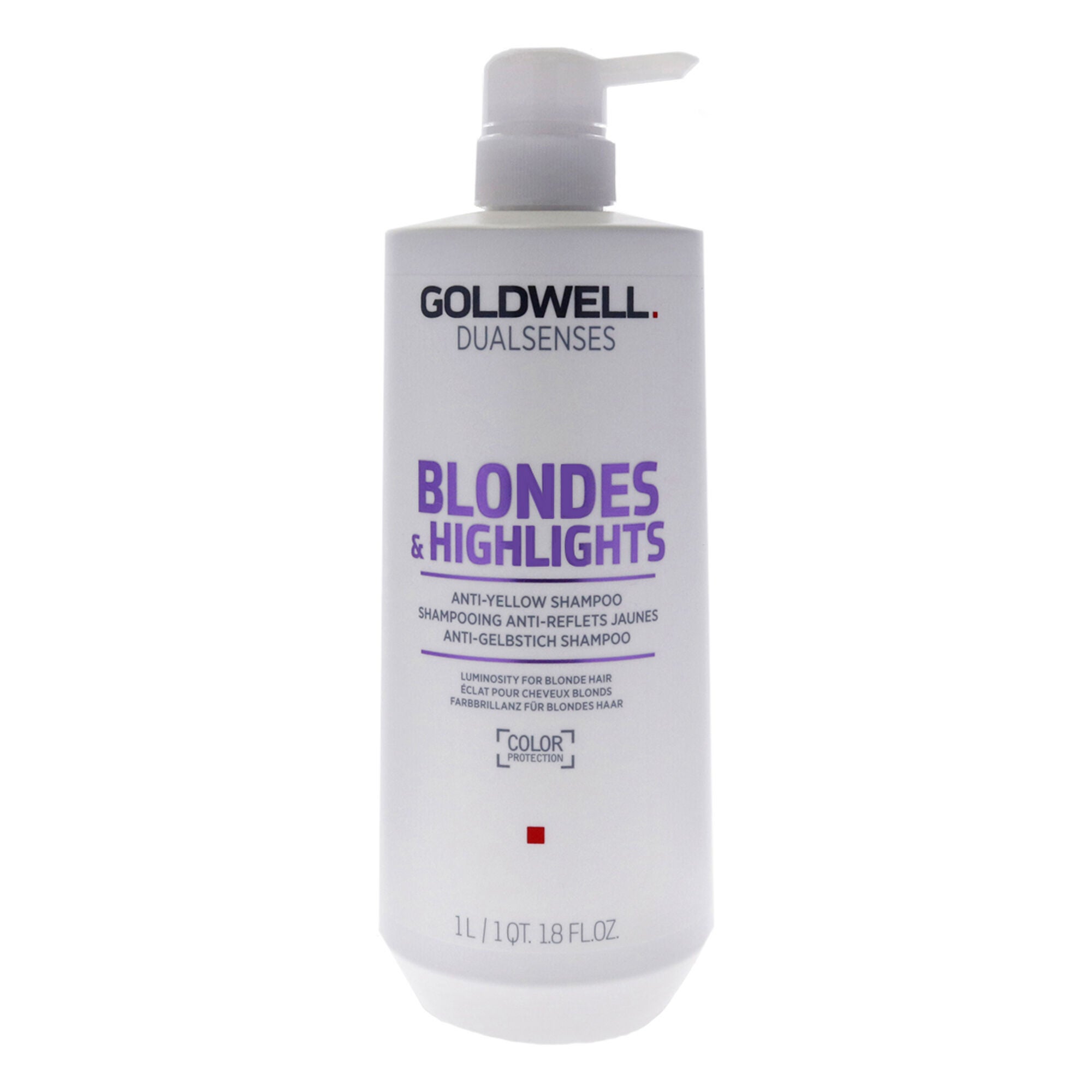 Dualsenses Blondes and Highlights Shampoo by Goldwell for Unisex - 34 oz Shampoo, See Description, hi-res image number 0