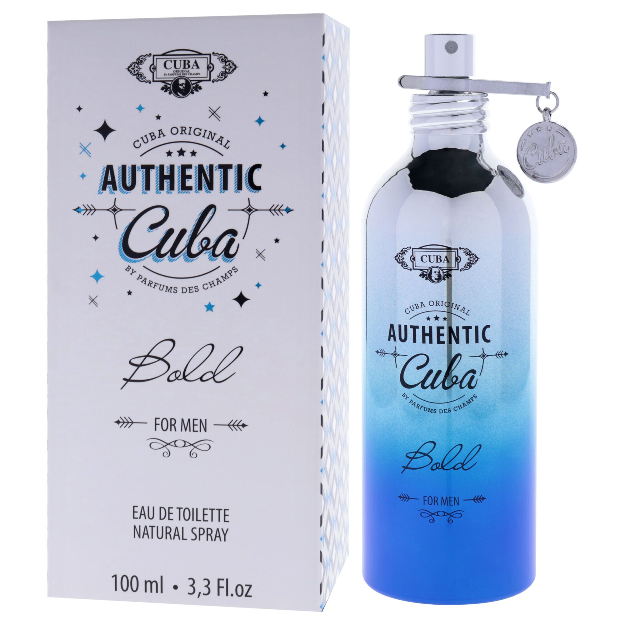 Cuba Authentic Bold by Cuba for Men - 3.3 oz EDT Spray, See Description, alternate image number 2