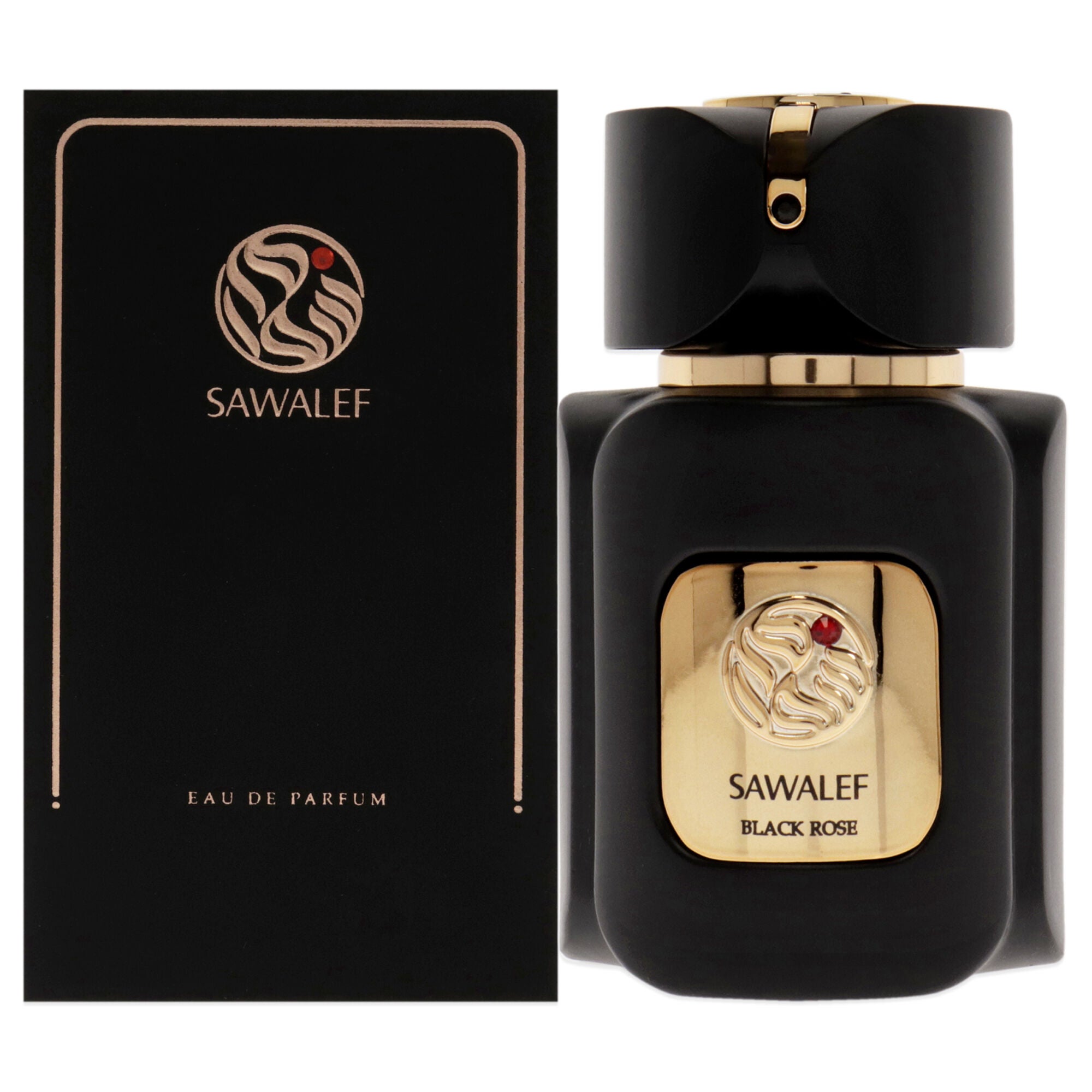 Black Rose by Swiss Arabian for Unisex - 2.7 oz EDP Spray, See Description, hi-res image number 0