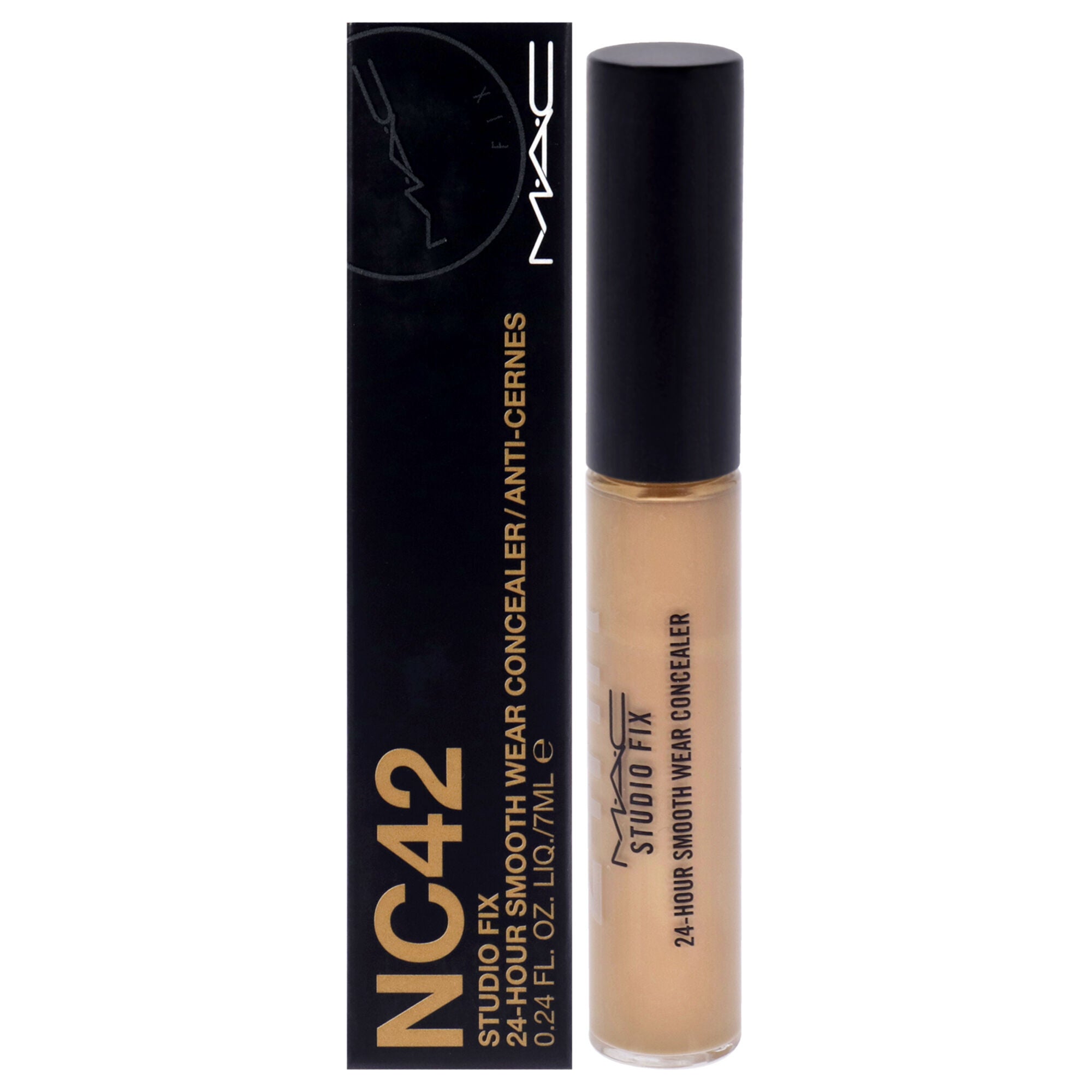 Studio Fix 24 Hour Smooth Wear Concealer - NC42 by MAC for Women - 0.24 oz Concealer, See Description, hi-res image number 0