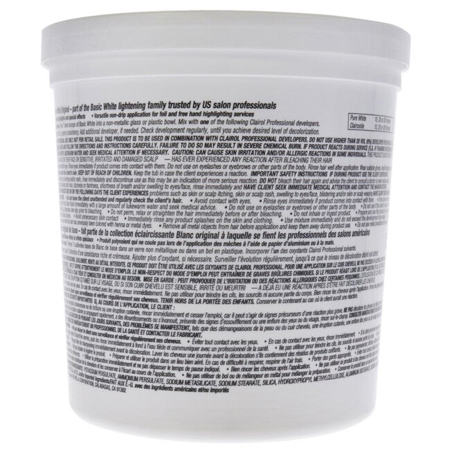 Basic White Powder Lighteners by Clairol for Unisex - 16 oz Lightener, , alternate image number 3