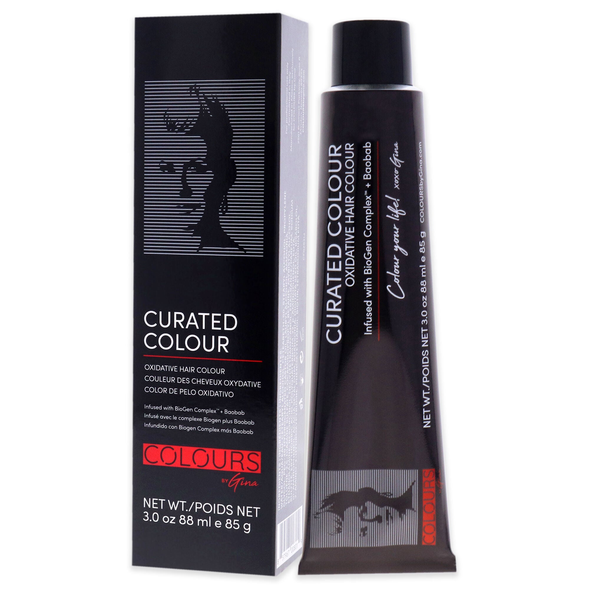 Curated Colour - 5.77-5W Light Warm Brown by Colours By Gina for Unisex - 3 oz Hair Color, , alternate image number 8