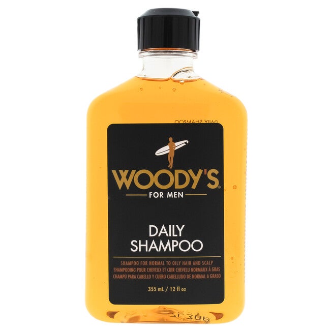 Daily Shampoo by Woodys for Men - 12 oz Shampoo, NA, hi-res image number null