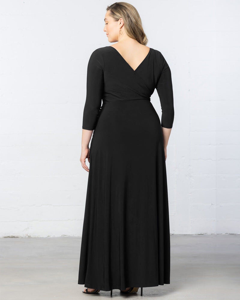 Gala Glam Evening Gown, Onyx, alternate image number 2