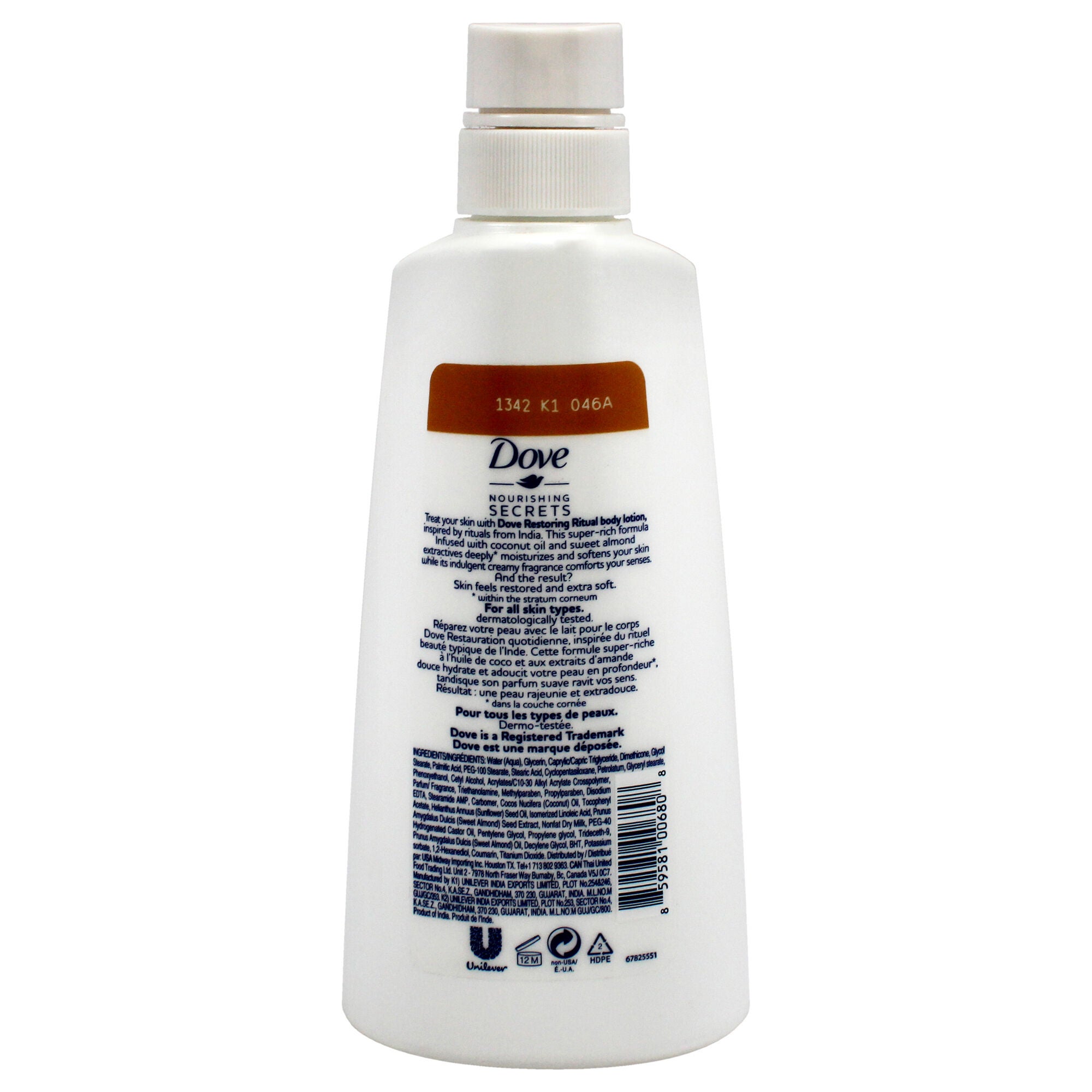 Nourishing Secrets Restoring Body Lotion by Dove for Unisex - 16.9 oz Body Lotion, , alternate image number 3