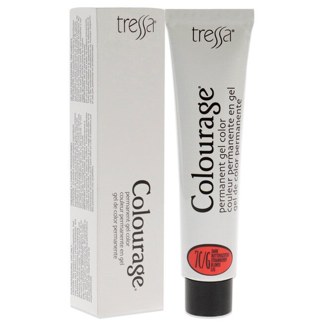 Colourage Permanent Gel Color - 7CG Dark Butterscotch Strawberry Blonde by Tressa for Unisex - 2 oz Hair Color, NA, alternate image number null