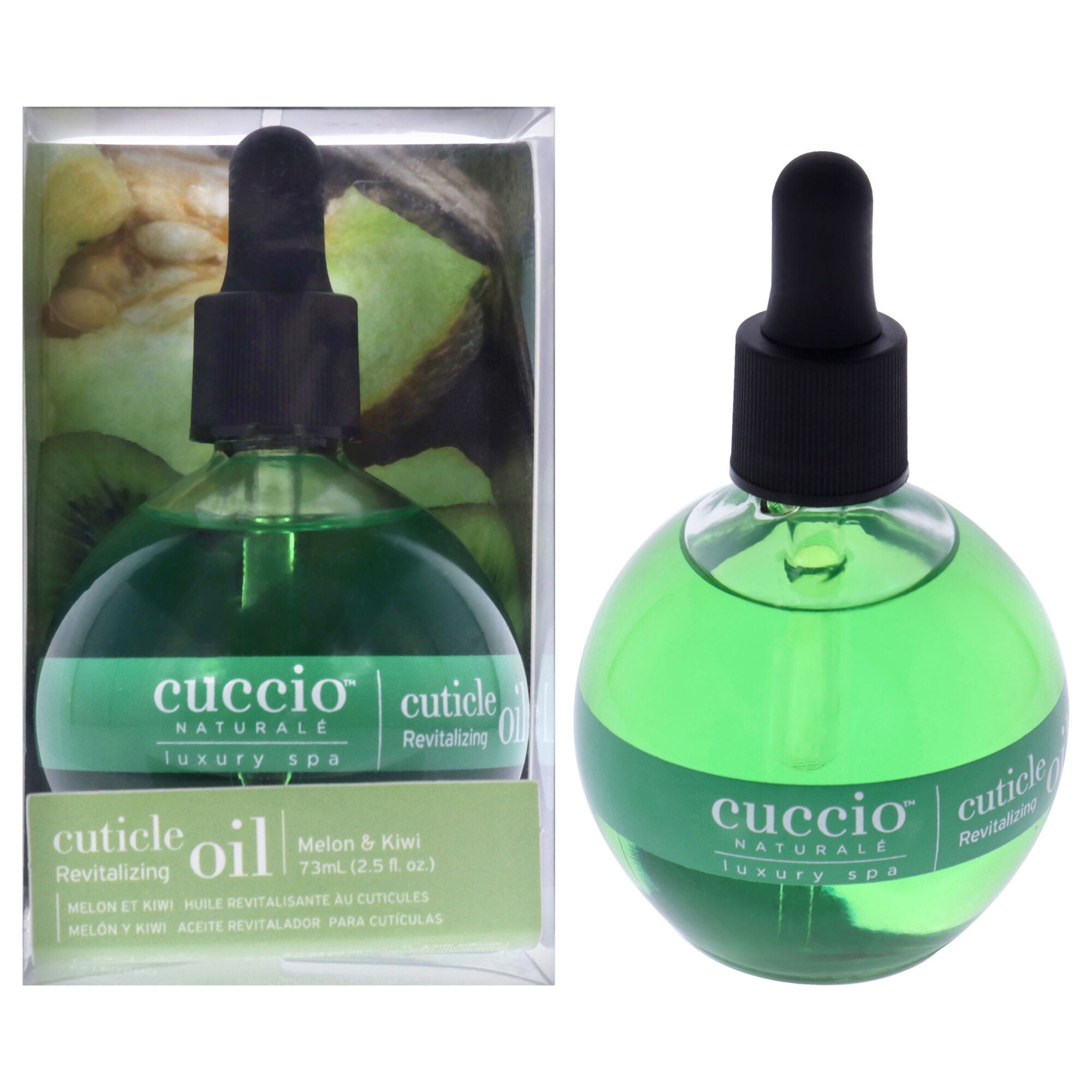 Cuticle Revitalizing Oil - Melon and Kiwi by Cuccio Naturale for Unisex - 2.5 oz Oil, See Description, hi-res image number 0