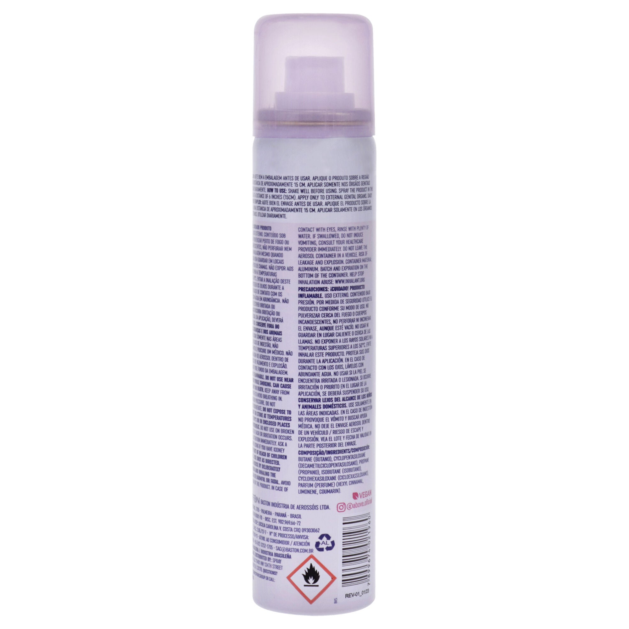 Intimo Deodorant Spray by Above for Women - 2.11 oz Deodorant Spray, See Description, alternate image number 1