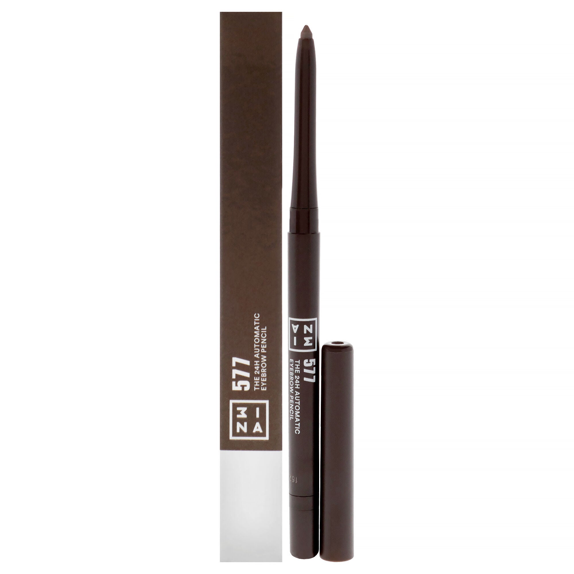 The 24H Automatic Eyebrow Pencil - 577 Gray Brown by 3INA for Women - 0.011 oz Eyebrow Pencil, See Description, hi-res image number 0
