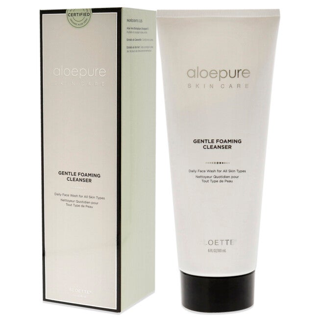 Aloepure Gentle Foaming Cleanser by Aloette for Unisex - 6 oz Cleanser, NA, alternate image number null