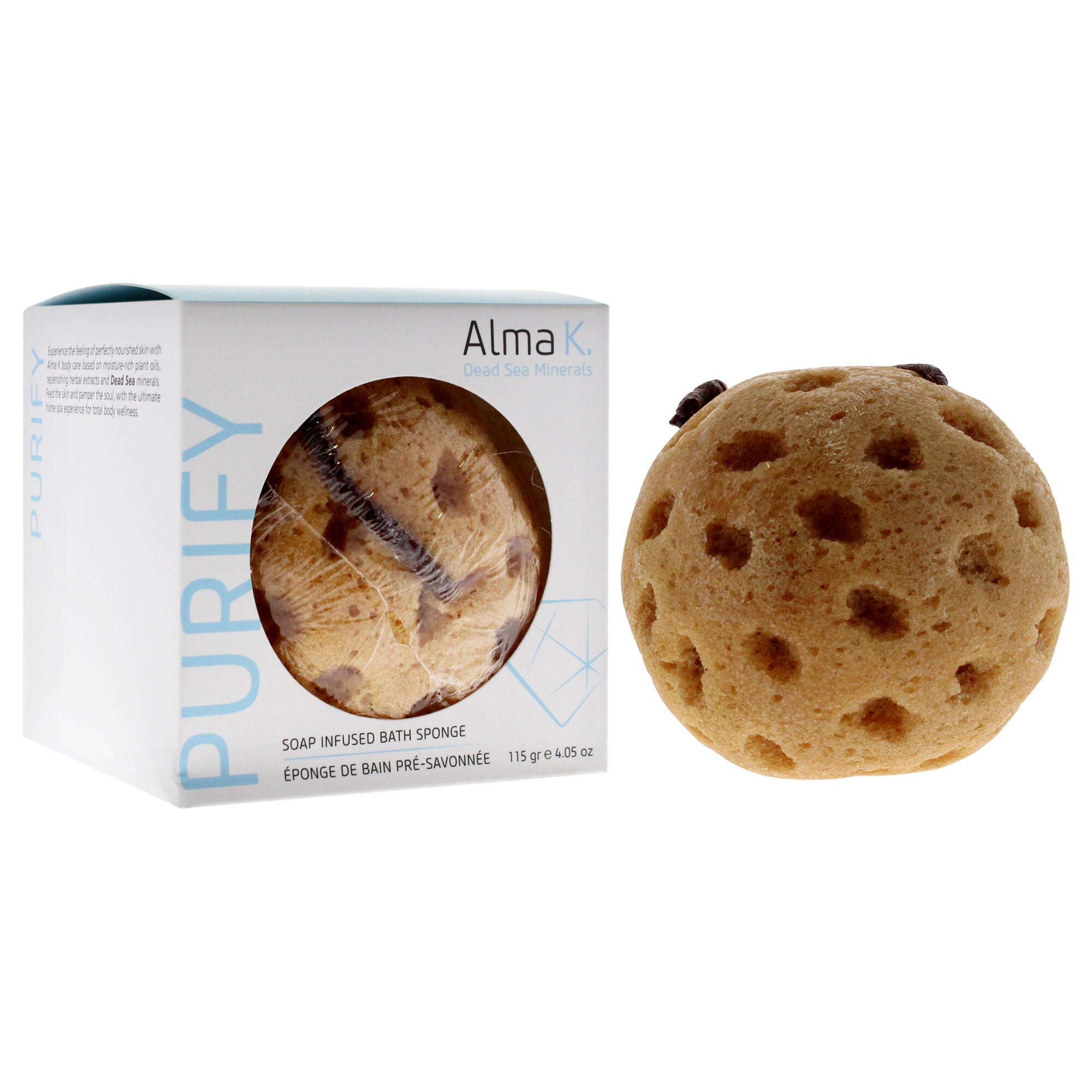 Soap Infused Bath Sponge by Alma K for Women - 4.5 oz Soap, See Description, alternate image number 1