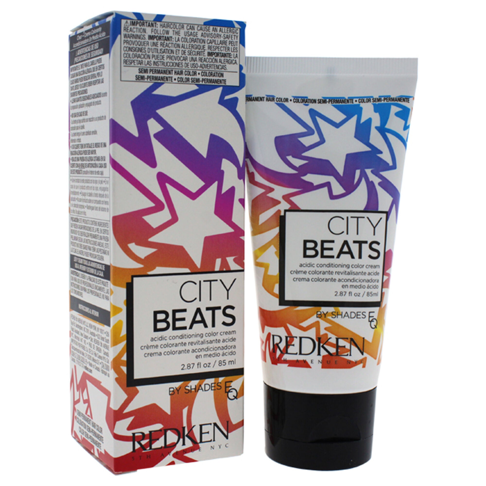City Beats By Shades EQ - Clear by Redken for Unisex - 2.87 oz Hair Color, See Description, hi-res image number 0