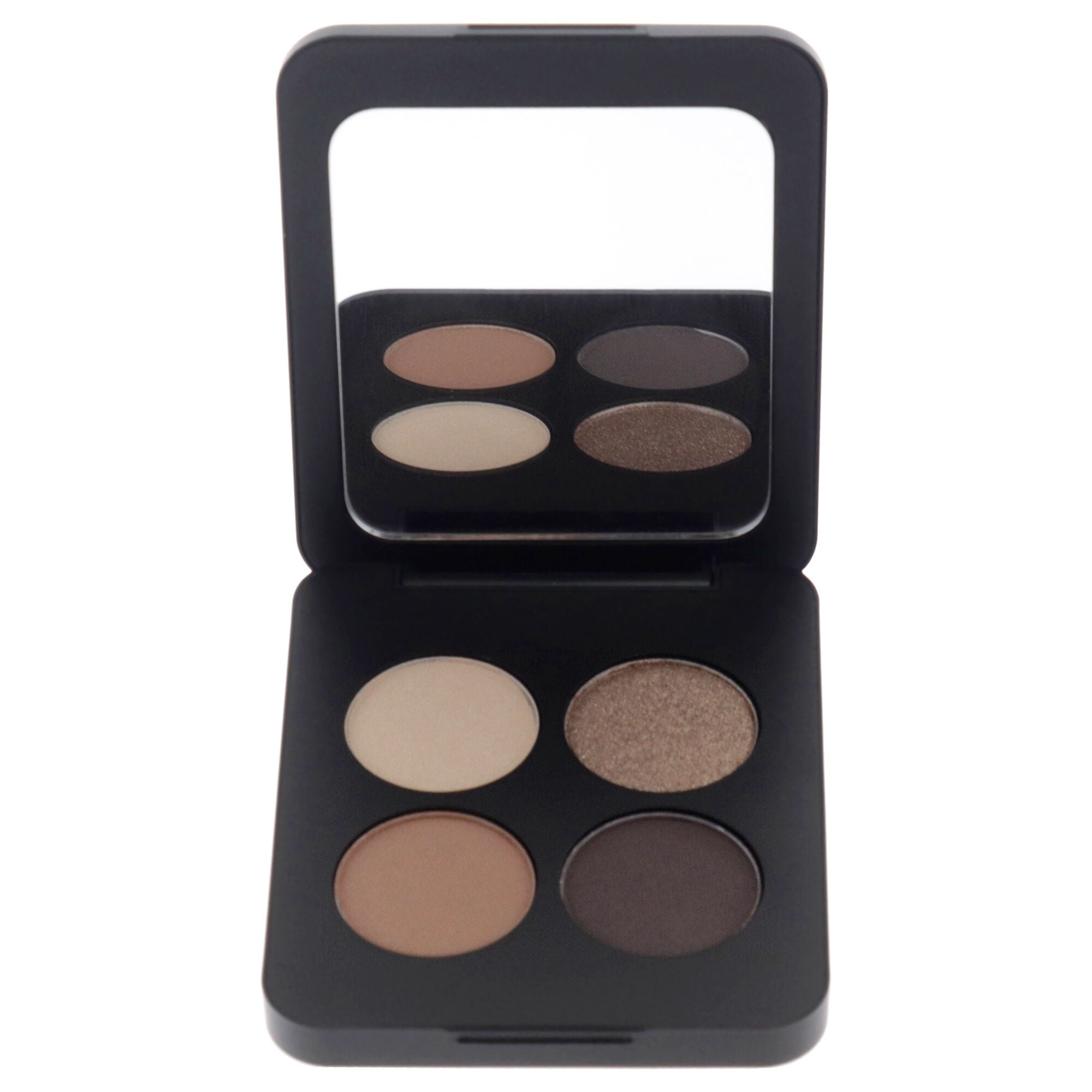 Pressed Mineral Eyeshadow Quad - Taupe Smoke by Youngblood for Women - 0.14 oz Eye Shadow, Brown, alternate image number 1