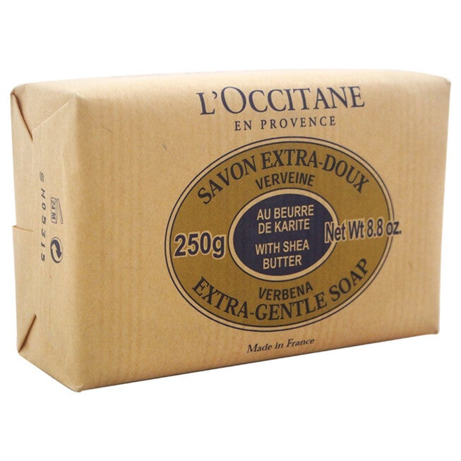 Shea Butter Extra Gentle Soap - Verbena by LOccitane for Unisex - 8.8 oz Soap, See Description, hi-res image number 0