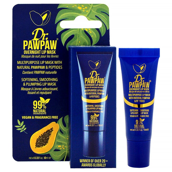 Multipurpose Overnight Lip Mask by Dr. PawPaw for Women - 0.33 oz Lip Mask, See Description, hi-res image number 0
